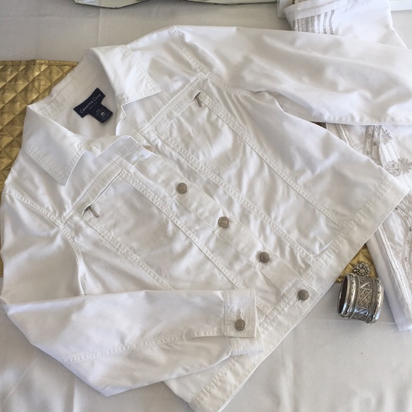 Charter Club Jackets & Blazers - Charter club white jacket